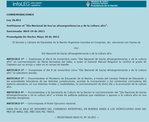 Ley Afro